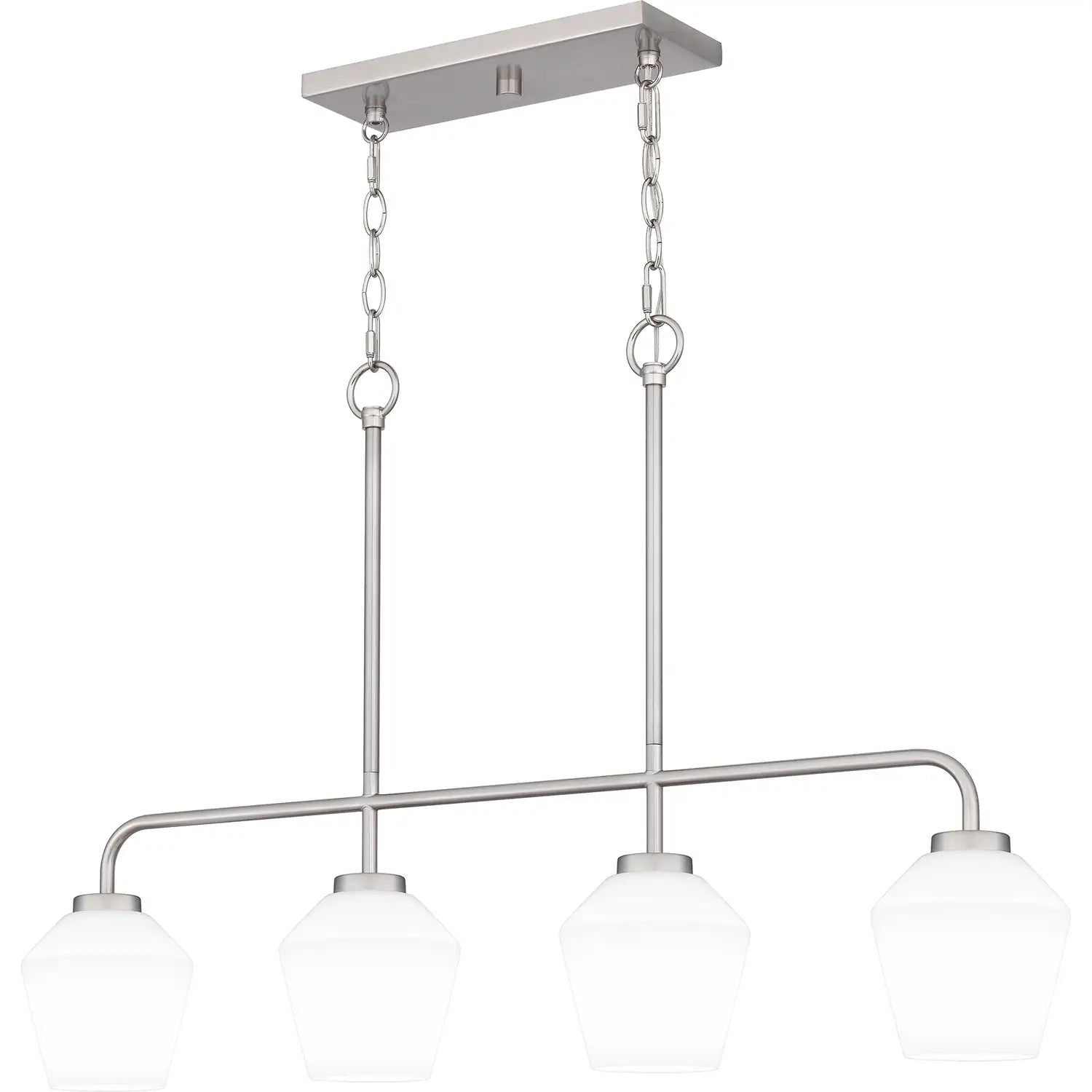 QUOIZEL, NIELSON ISLAND CHANDELIER, LINEAR LIGHT