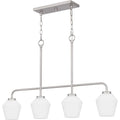 QUOIZEL, NIELSON ISLAND CHANDELIER, LINEAR LIGHT