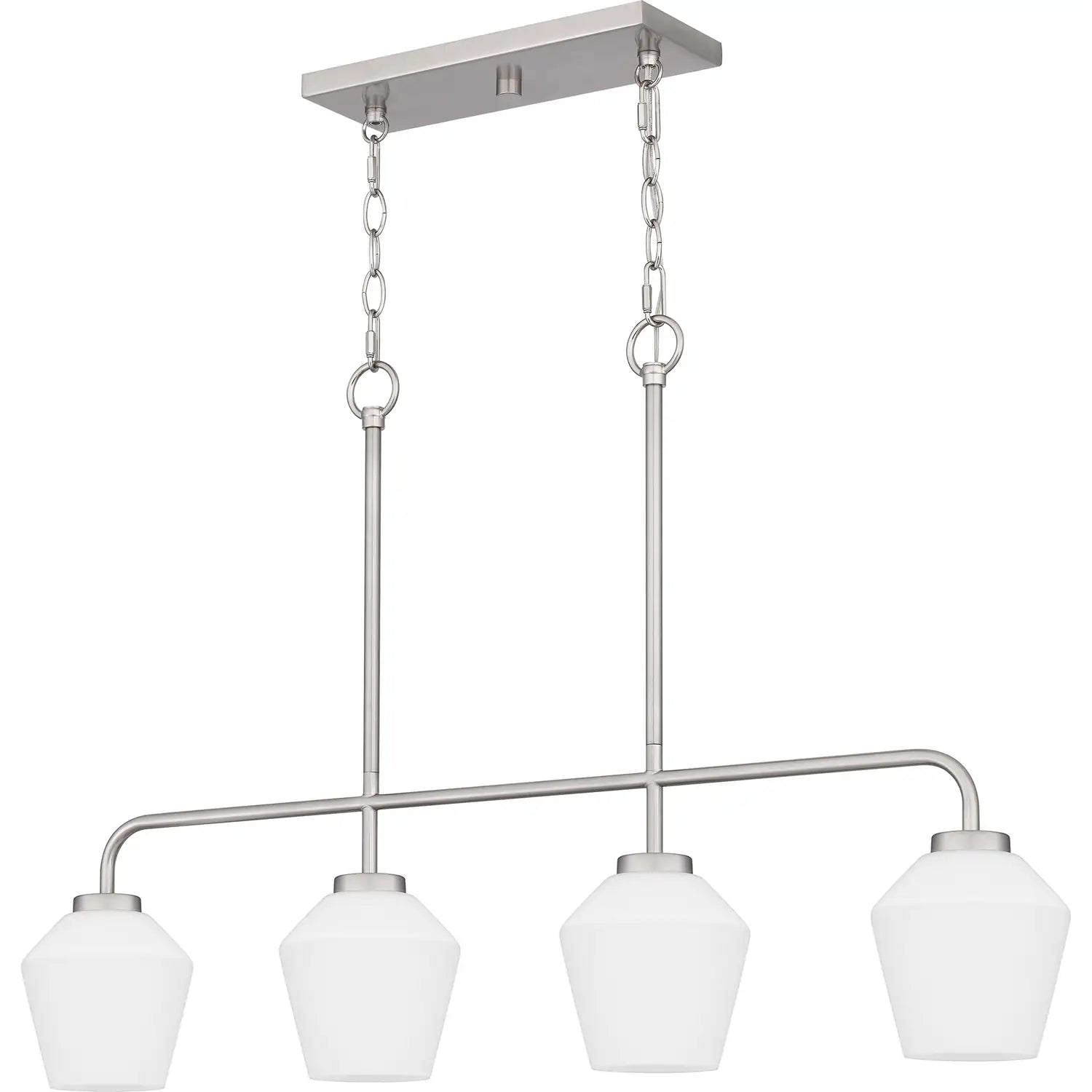 QUOIZEL, NIELSON ISLAND CHANDELIER, LINEAR LIGHT