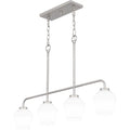 QUOIZEL, NIELSON ISLAND CHANDELIER, LINEAR LIGHT