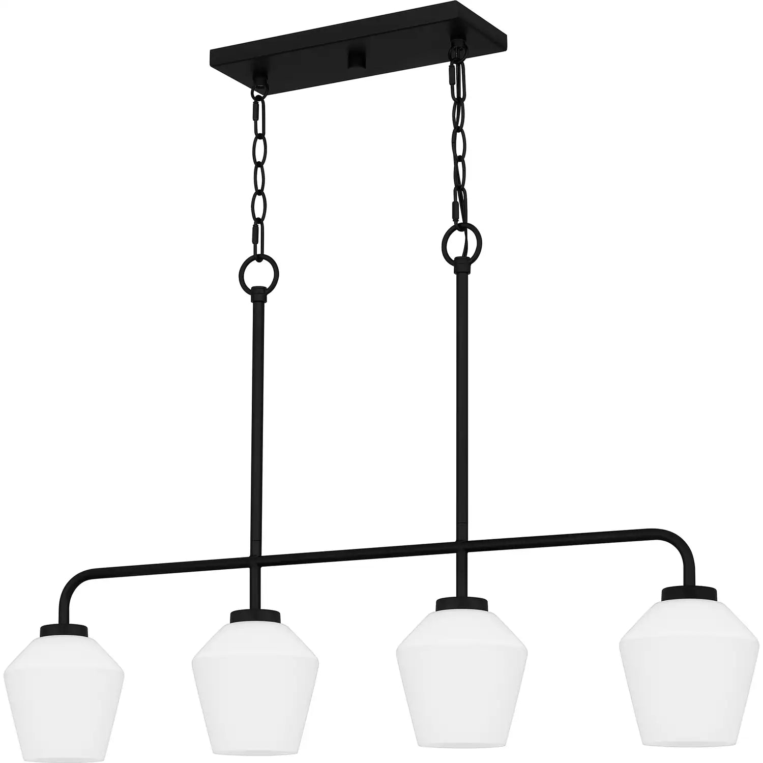 QUOIZEL, NIELSON ISLAND CHANDELIER, LINEAR LIGHT