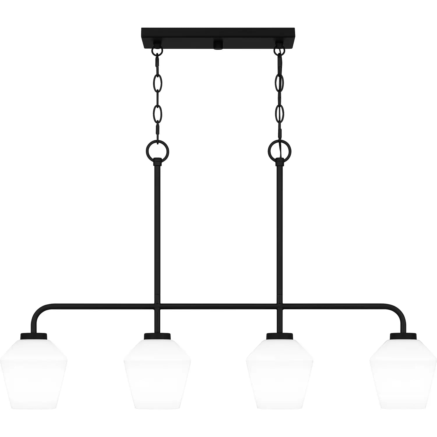 QUOIZEL, NIELSON ISLAND CHANDELIER, LINEAR LIGHT