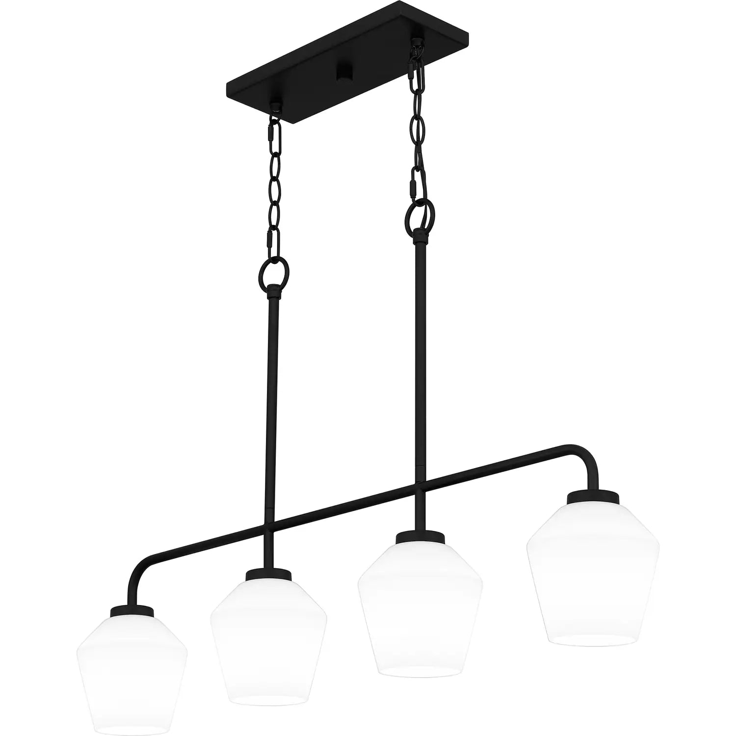 QUOIZEL, NIELSON ISLAND CHANDELIER, LINEAR LIGHT