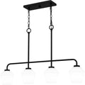 QUOIZEL, NIELSON ISLAND CHANDELIER, LINEAR LIGHT