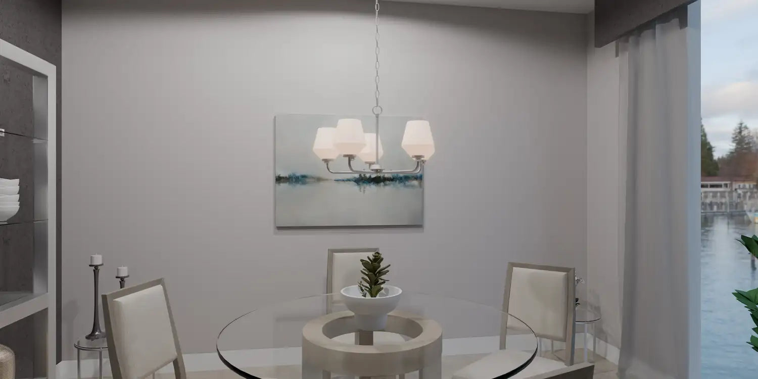 QUOIZEL, NIELSON CHANDELIER, CHANDELIER LIGHT