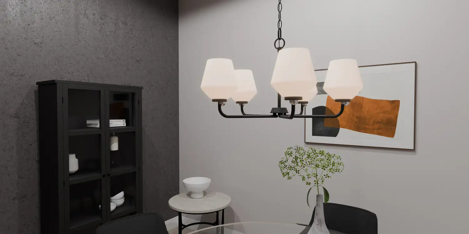 QUOIZEL, NIELSON CHANDELIER, CHANDELIER LIGHT