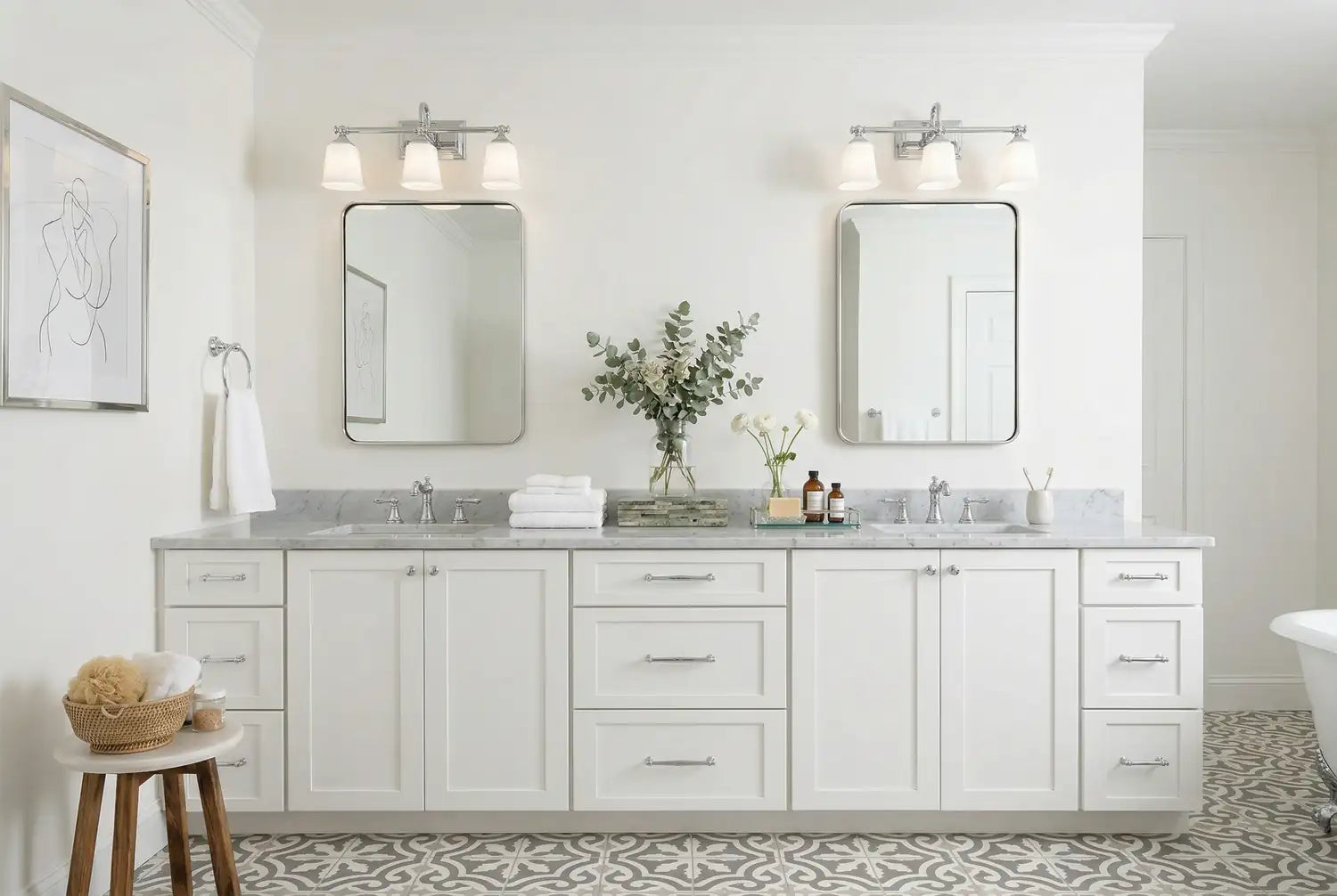 QUOIZEL, NICHOLAS BATH LIGHT, BATH VANITY LIGHT