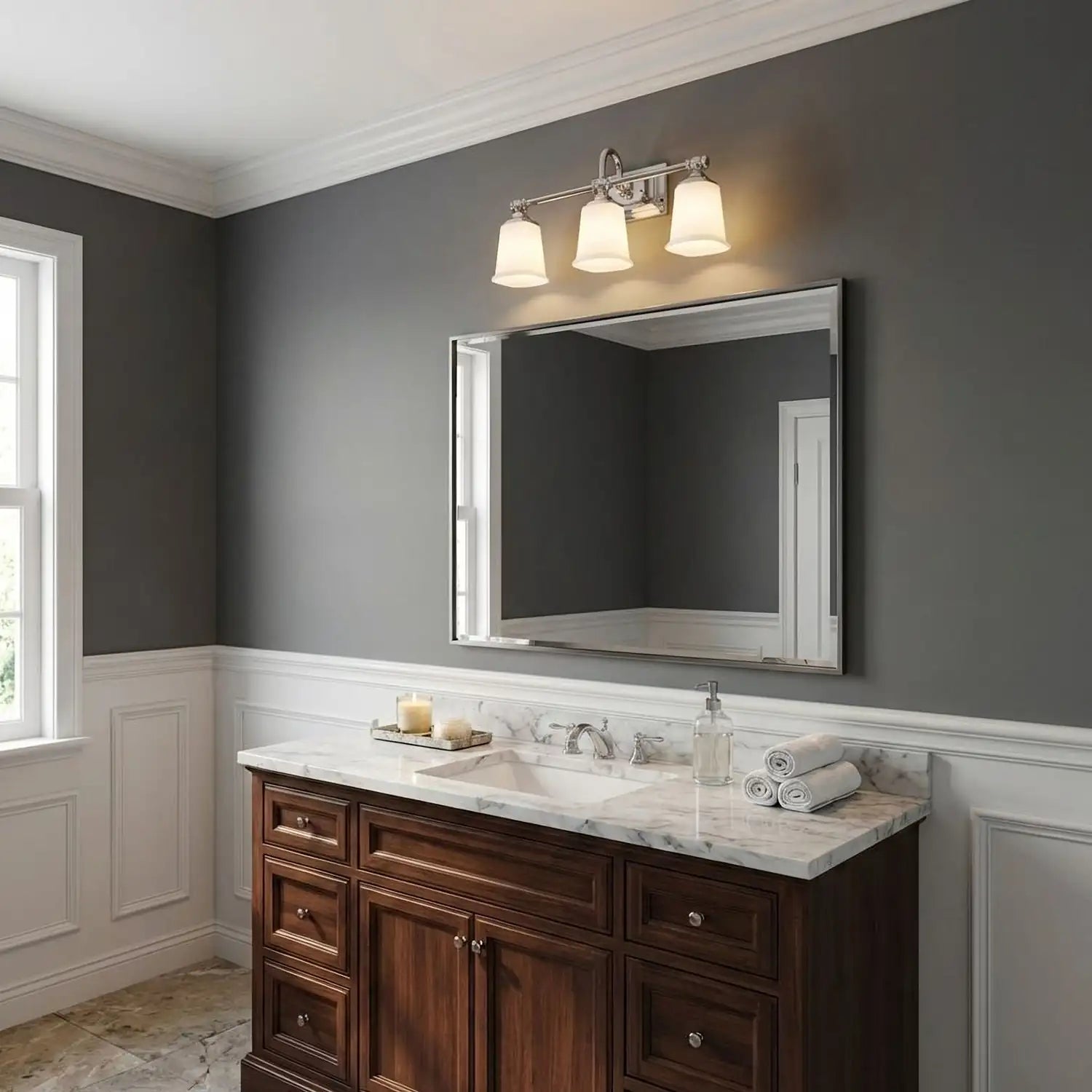 QUOIZEL, NICHOLAS BATH LIGHT, BATH VANITY LIGHT