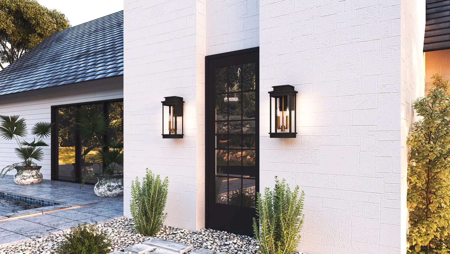 QUOIZEL, NOELLE OUTDOOR LANTERN, OUTDOOR WALL LIGHTS