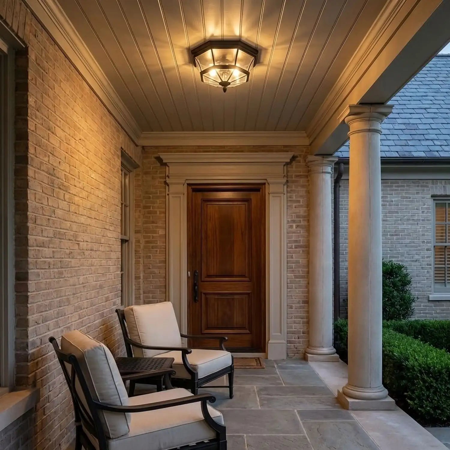 QUOIZEL, NEWBURY OUTDOOR LANTERN, OUTDOOR CEILING LIGHTS