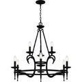 QUOIZEL, OCTAVIA CHANDELIER, CHANDELIER LIGHT