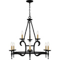 QUOIZEL, OCTAVIA CHANDELIER, CHANDELIER LIGHT