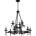 QUOIZEL, OCTAVIA CHANDELIER, CHANDELIER LIGHT