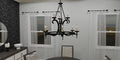QUOIZEL, OCTAVIA CHANDELIER, CHANDELIER LIGHT
