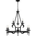 QUOIZEL, OCTAVIA CHANDELIER, CHANDELIER LIGHT