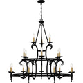 QUOIZEL, OCTAVIA CHANDELIER, CHANDELIER LIGHT