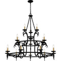 QUOIZEL, OCTAVIA CHANDELIER, CHANDELIER LIGHT