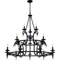 QUOIZEL, OCTAVIA CHANDELIER, CHANDELIER LIGHT