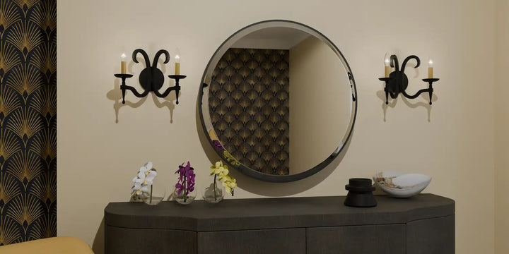 QUOIZEL, OCTAVIA WALL SCONCE, WALL SCONCES