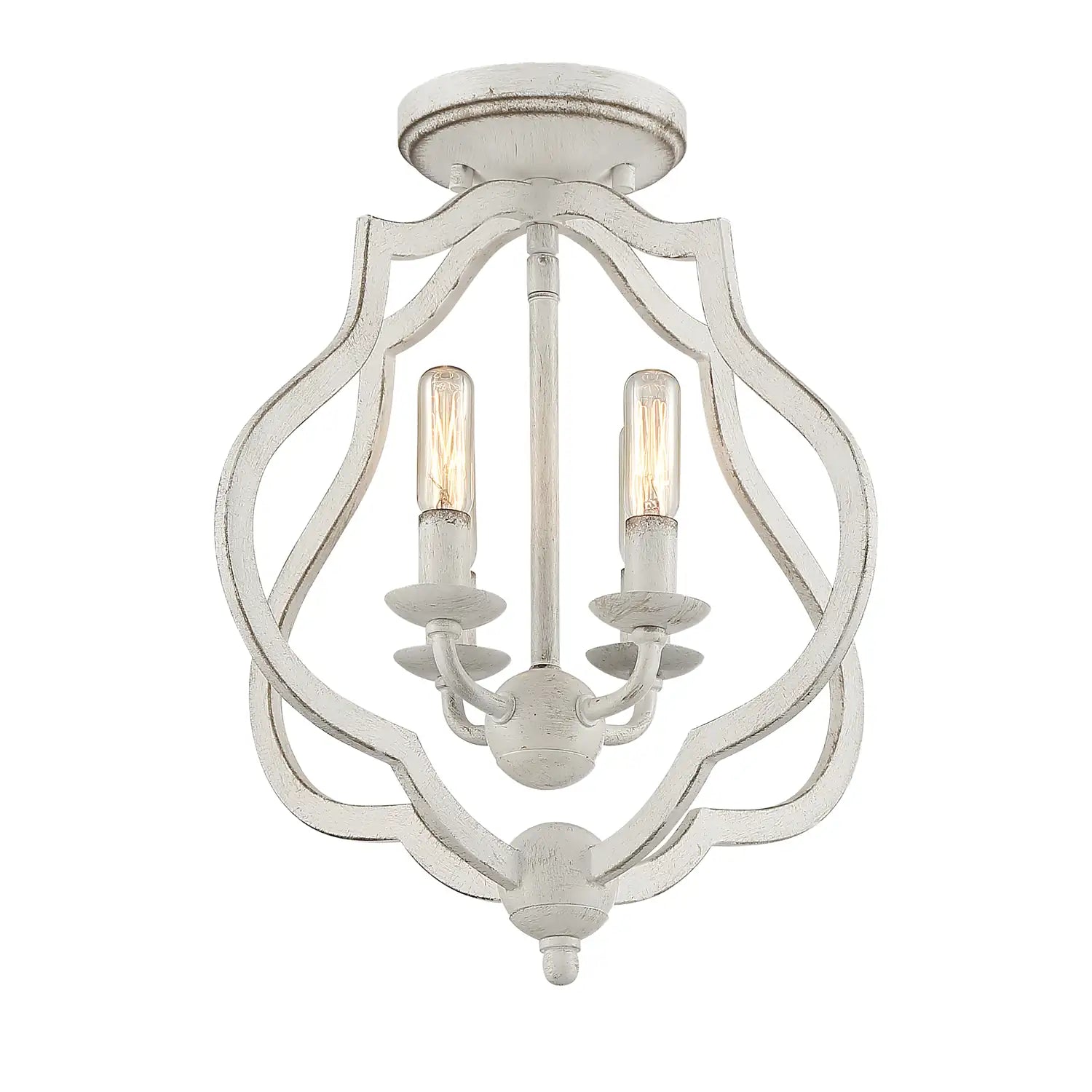 QUOIZEL, O'KEEFE SEMI-FLUSH MOUNT, SEMI FLUSH MOUNT LIGHT