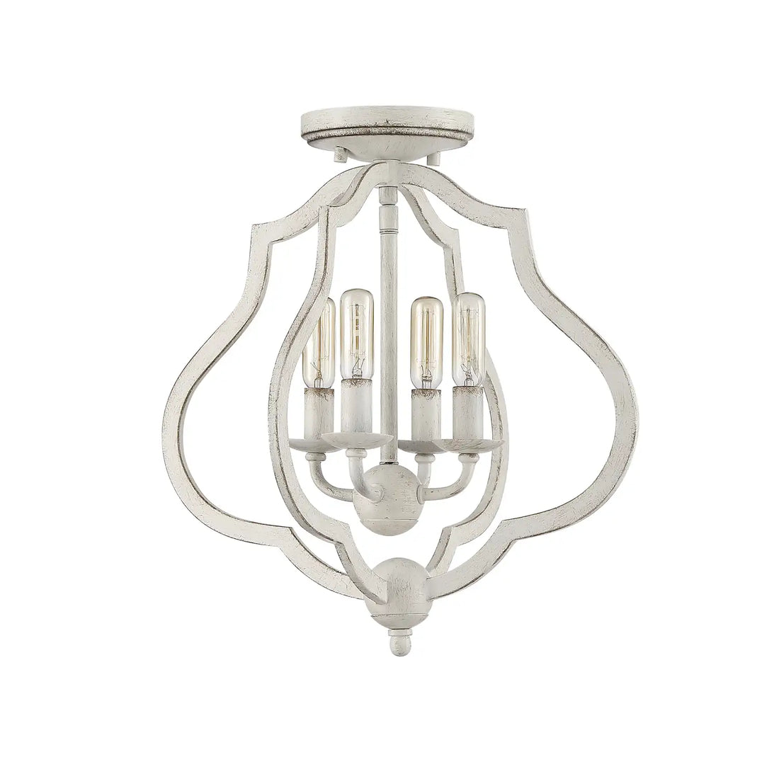 QUOIZEL, O'KEEFE SEMI-FLUSH MOUNT, SEMI FLUSH MOUNT LIGHT