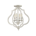 QUOIZEL, O'KEEFE SEMI-FLUSH MOUNT, SEMI FLUSH MOUNT LIGHT