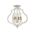 QUOIZEL, O'KEEFE SEMI-FLUSH MOUNT, SEMI FLUSH MOUNT LIGHT