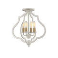 QUOIZEL, O'KEEFE SEMI-FLUSH MOUNT, SEMI FLUSH MOUNT LIGHT