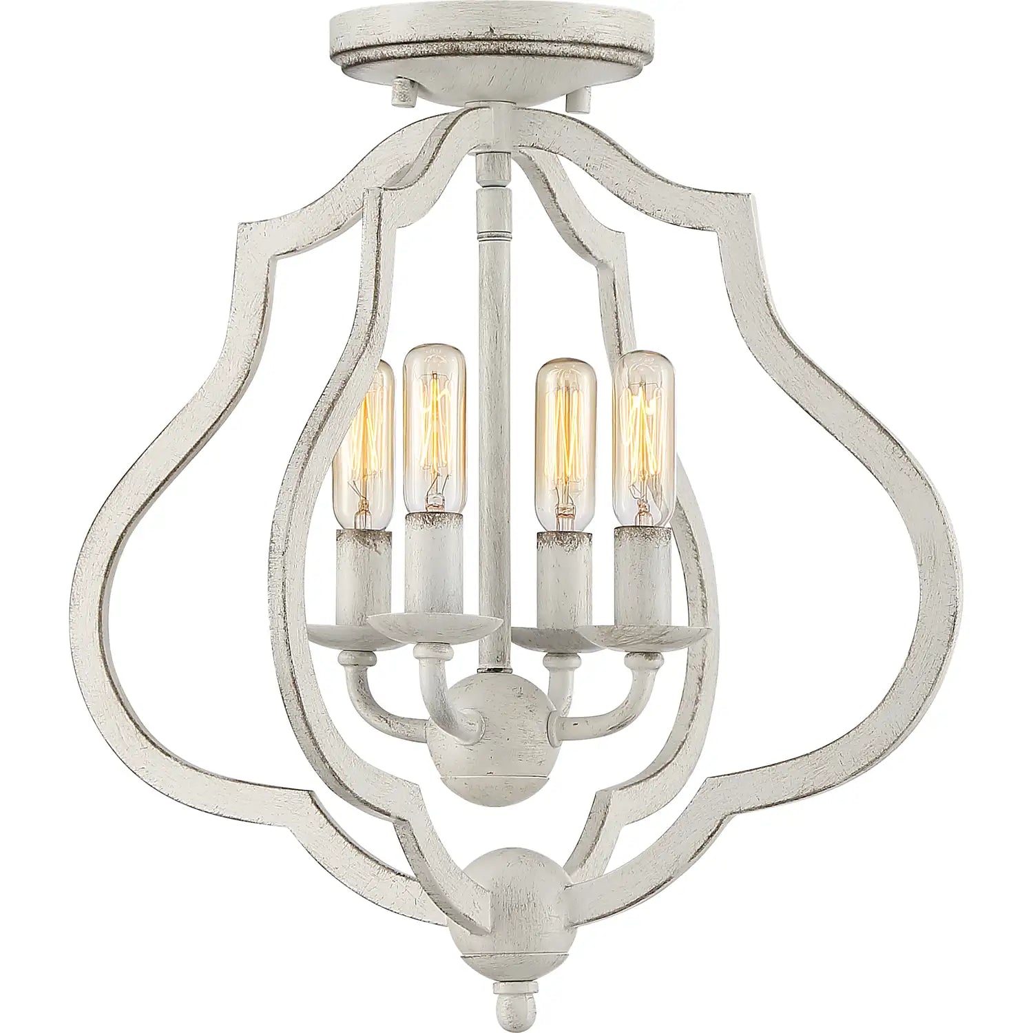 QUOIZEL, O'KEEFE SEMI-FLUSH MOUNT, SEMI FLUSH MOUNT LIGHT