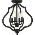 QUOIZEL, O'KEEFE SEMI-FLUSH MOUNT, SEMI FLUSH MOUNT LIGHT