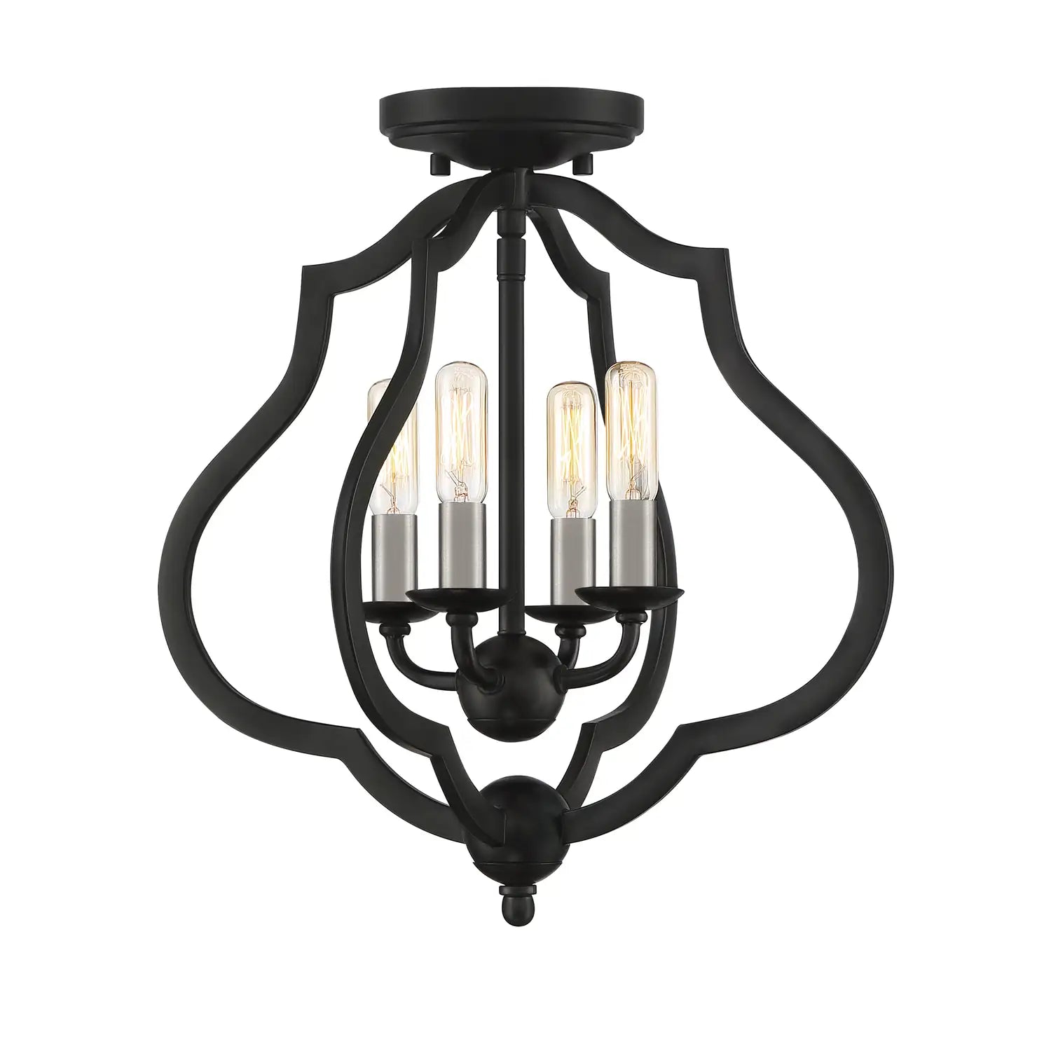 QUOIZEL, O'KEEFE SEMI-FLUSH MOUNT, SEMI FLUSH MOUNT LIGHT