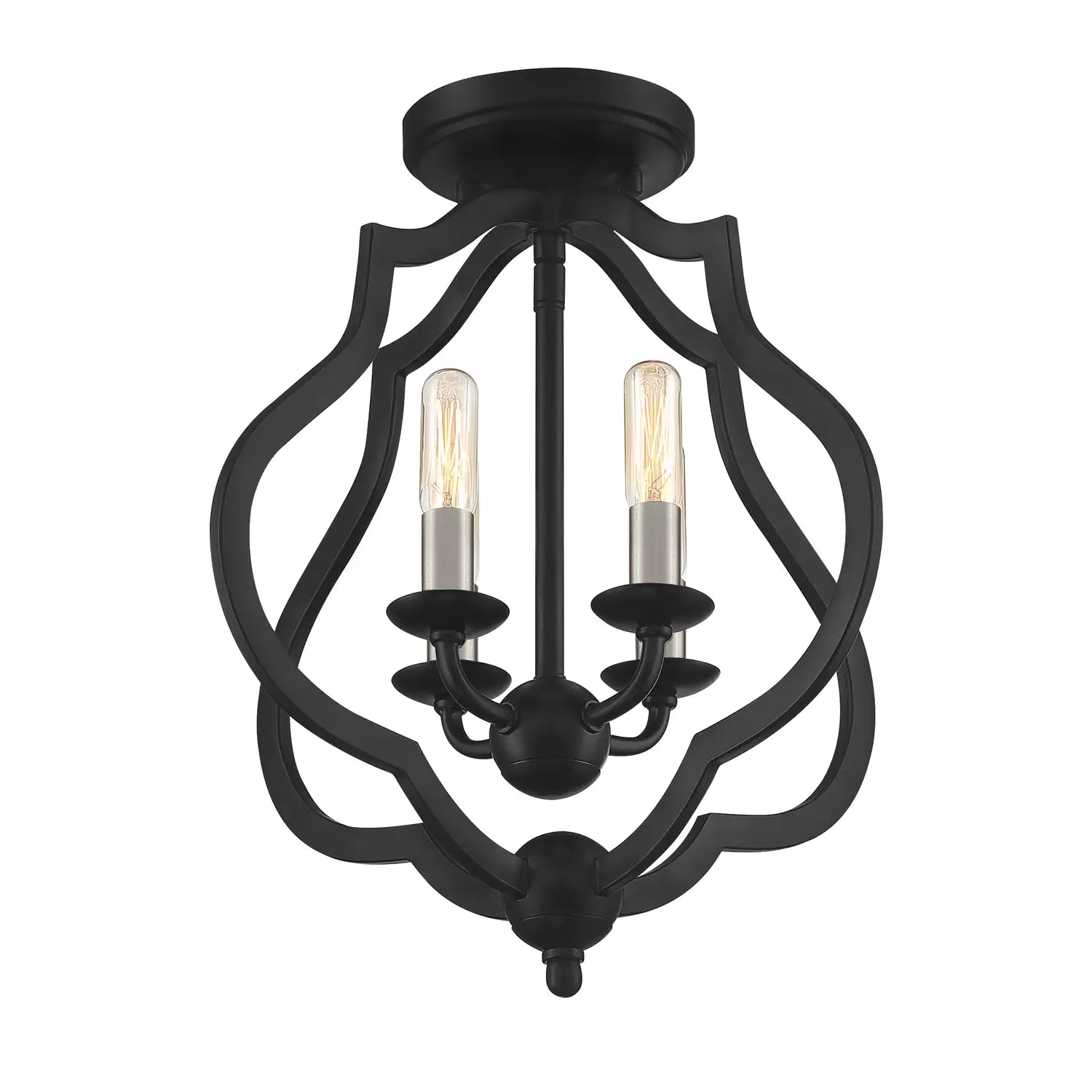 QUOIZEL, O'KEEFE SEMI-FLUSH MOUNT, SEMI FLUSH MOUNT LIGHT