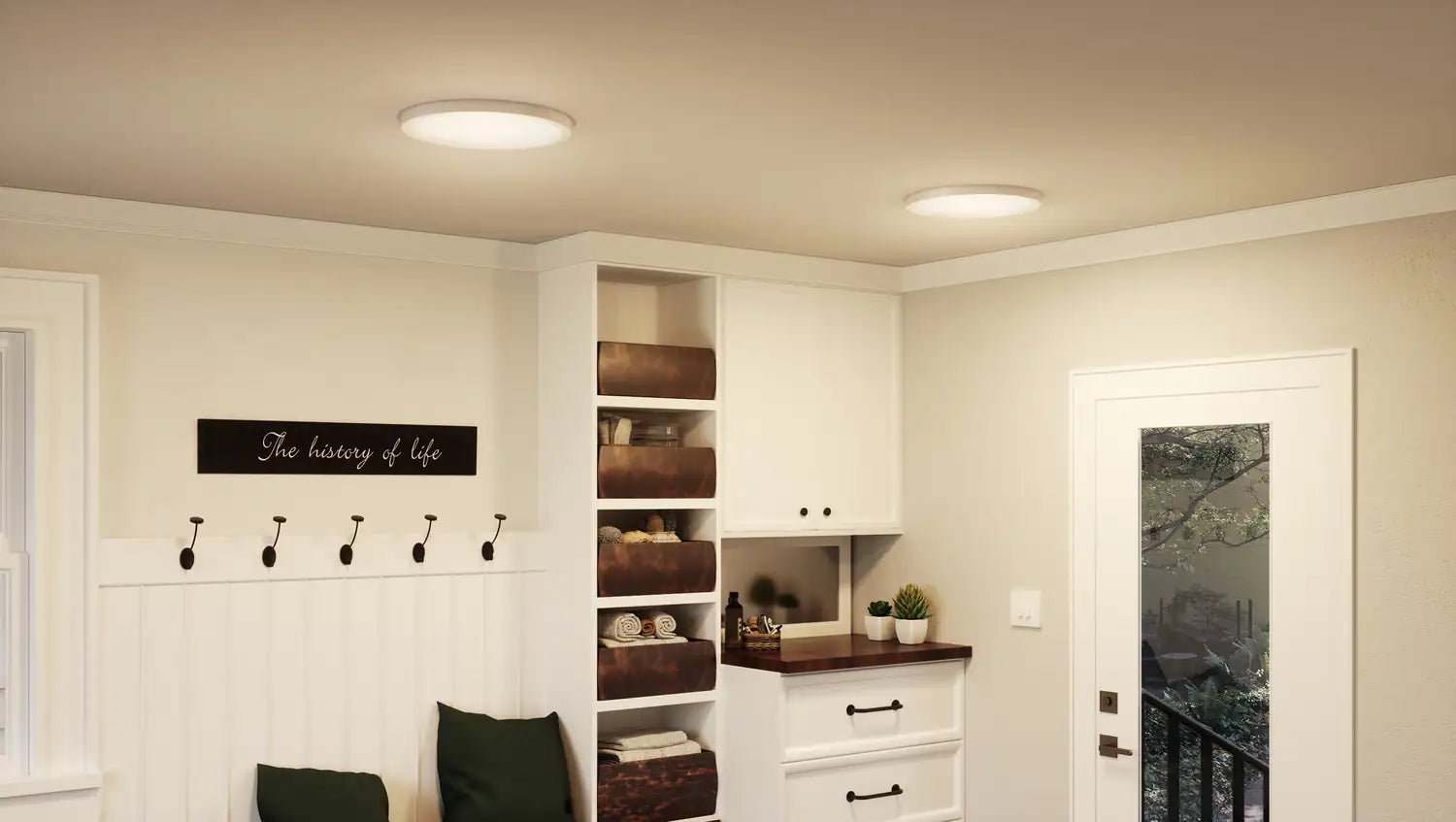 QUOIZEL, OUTSKIRTS FLUSH MOUNT, FLUSH MOUNT CEILING LIGHTS