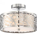 QUOIZEL, ABODE SEMI-FLUSH MOUNT, SEMI FLUSH MOUNT LIGHT