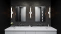 QUOIZEL, AMARA BATH LIGHT | PCAMA8522C, BATH VANITY LIGHT