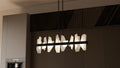 QUOIZEL, AURELIA ISLAND CHANDELIER, LINEAR LIGHT
