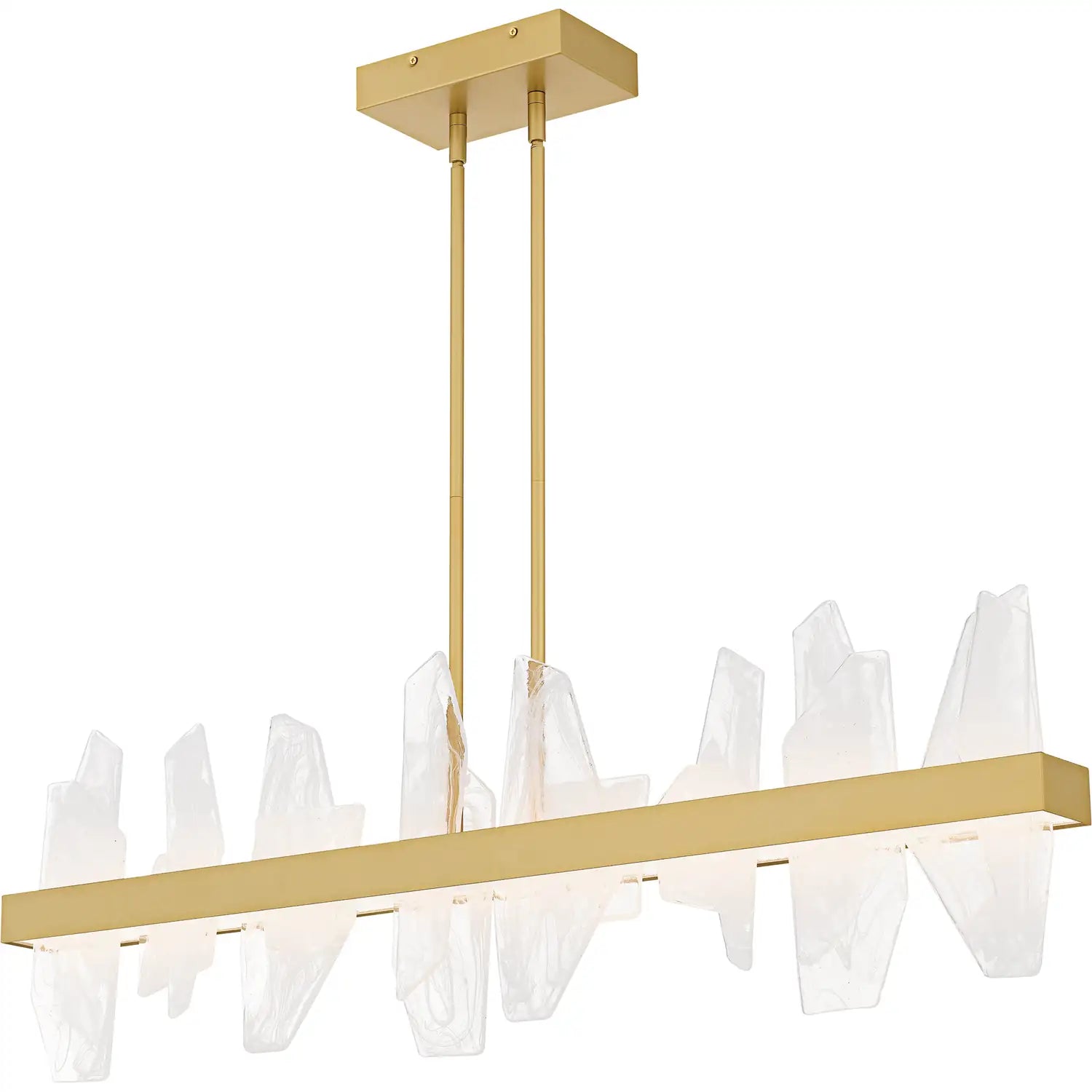 QUOIZEL, AURELIA ISLAND CHANDELIER, LINEAR LIGHT