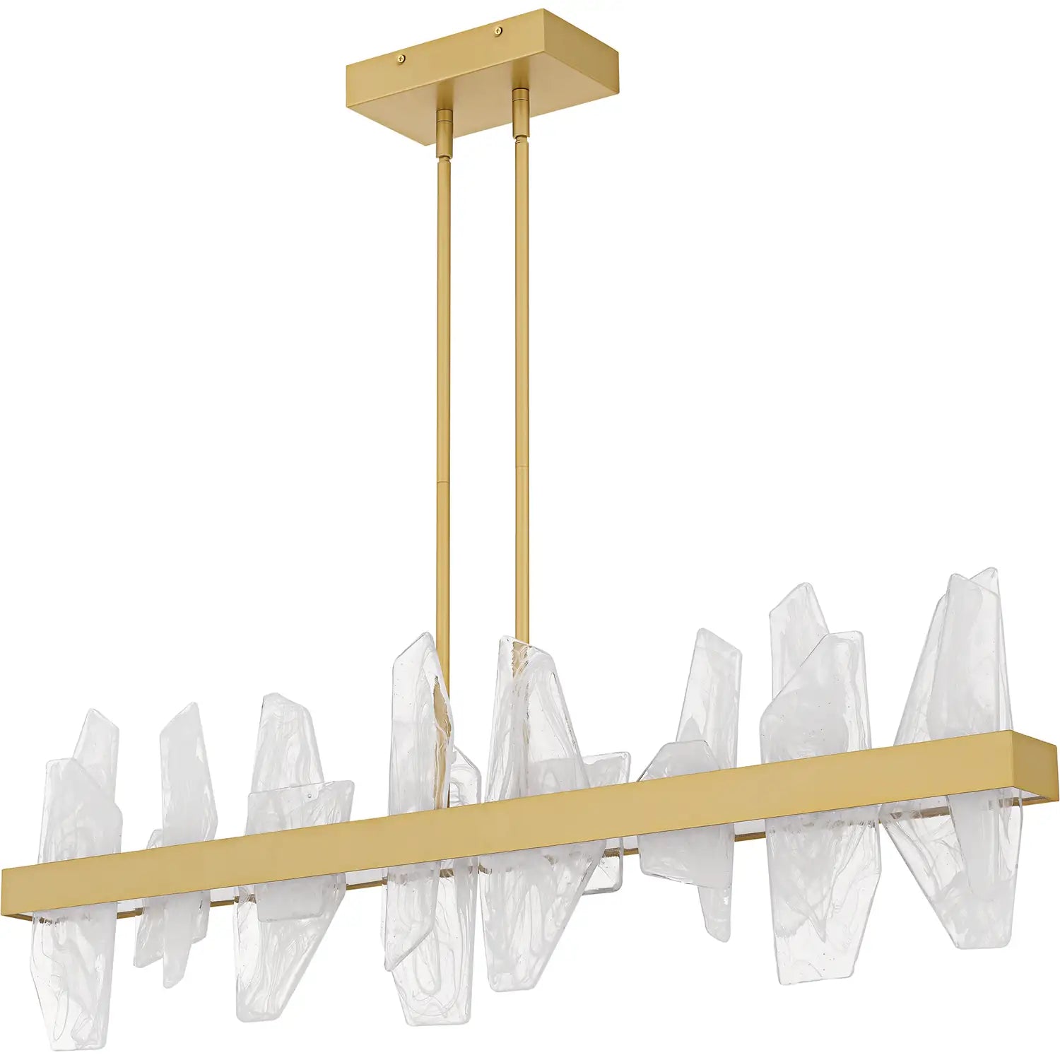 QUOIZEL, AURELIA ISLAND CHANDELIER, LINEAR LIGHT