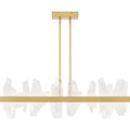 QUOIZEL, AURELIA ISLAND CHANDELIER, LINEAR LIGHT