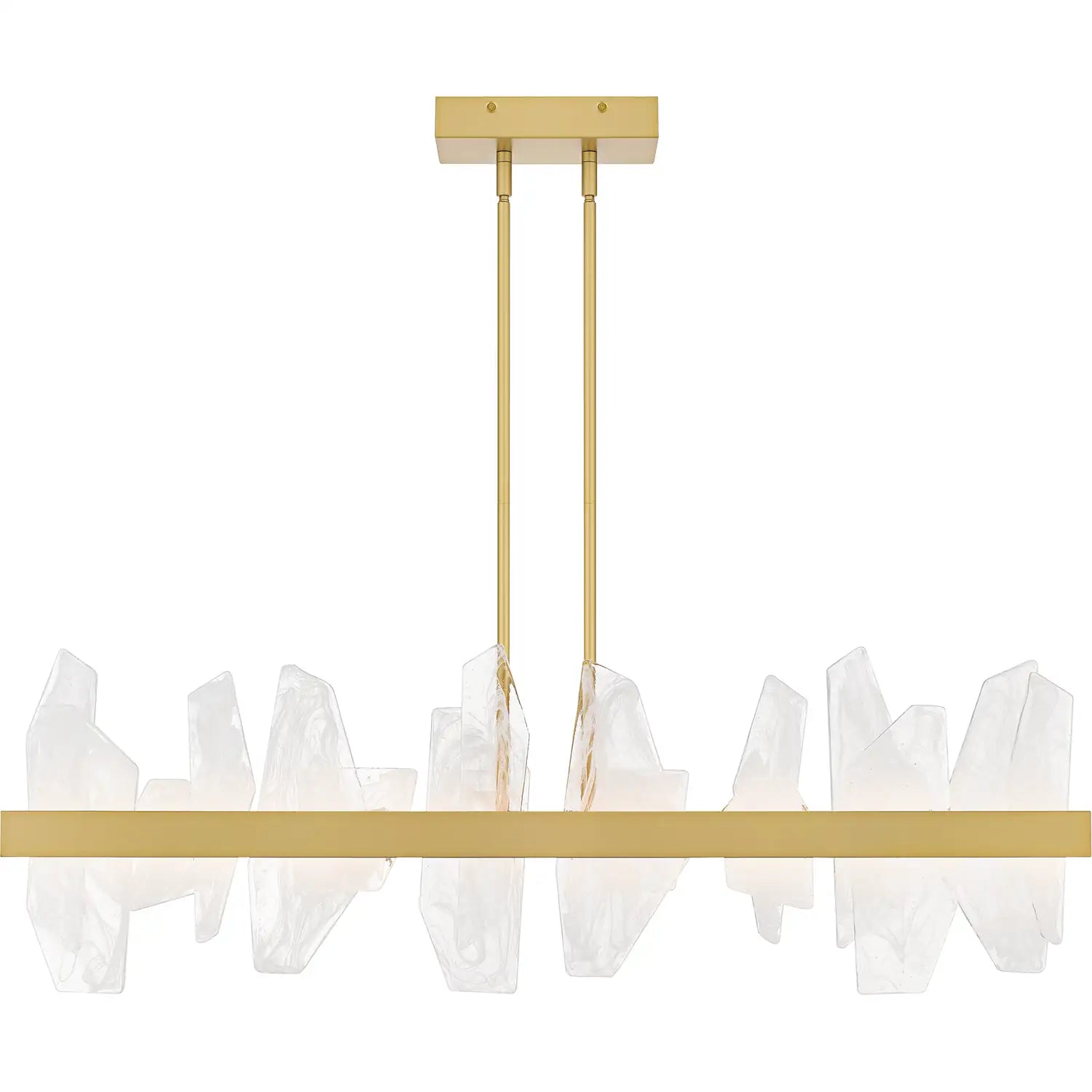 QUOIZEL, AURELIA ISLAND CHANDELIER, LINEAR LIGHT