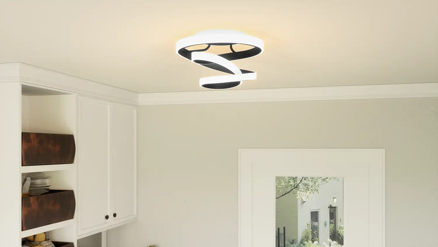 QUOIZEL, AVIVA SEMI-FLUSH MOUNT, SEMI FLUSH MOUNT LIGHT