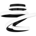 QUOIZEL, AVIVA SEMI-FLUSH MOUNT, SEMI FLUSH MOUNT LIGHT