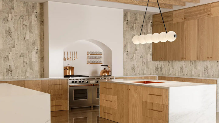 QUOIZEL, CLARENDON ISLAND CHANDELIER, LINEAR LIGHT