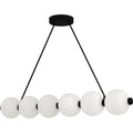 QUOIZEL, CLARENDON ISLAND CHANDELIER, LINEAR LIGHT