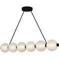 QUOIZEL, CLARENDON ISLAND CHANDELIER, LINEAR LIGHT