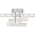 QUOIZEL, COMET SEMI-FLUSH MOUNT, SEMI FLUSH MOUNT LIGHT