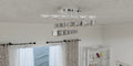 QUOIZEL, COMET SEMI-FLUSH MOUNT, SEMI FLUSH MOUNT LIGHT