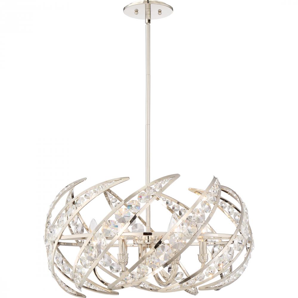 QUOIZEL, CRESCENT PENDANT, PENDANT LIGHT