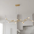 QUOIZEL, CORA ISLAND CHANDELIER, LINEAR LIGHT