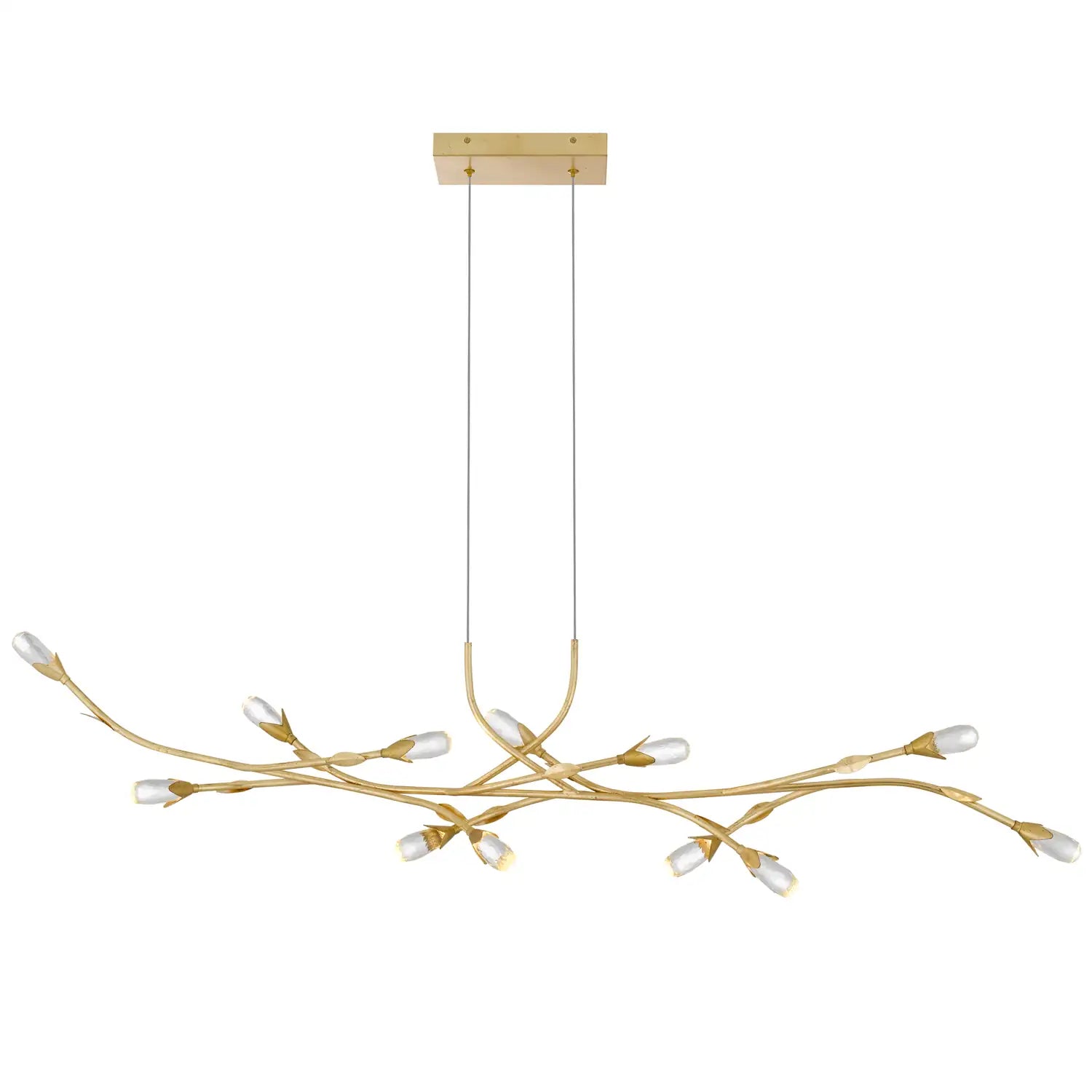 QUOIZEL, CORA ISLAND CHANDELIER, LINEAR LIGHT